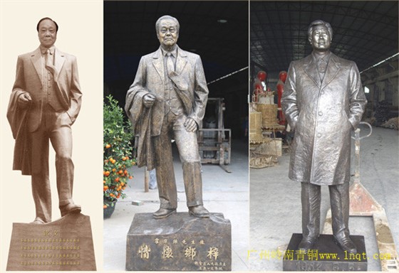 真人全身銅像4