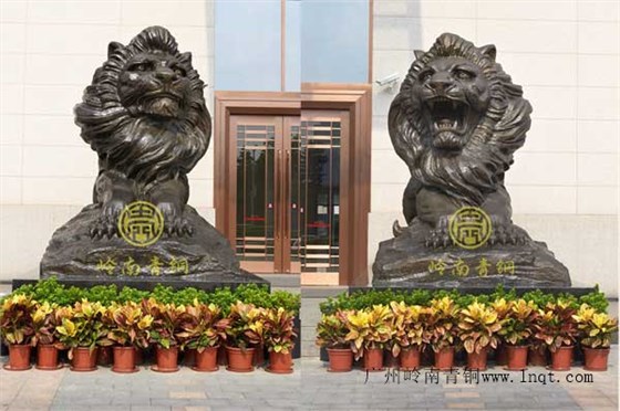 招商銀行銅獅子工程-廣州嶺南青銅