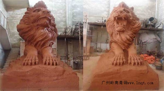 招商銀行銅獅子工程-廣州嶺南青銅