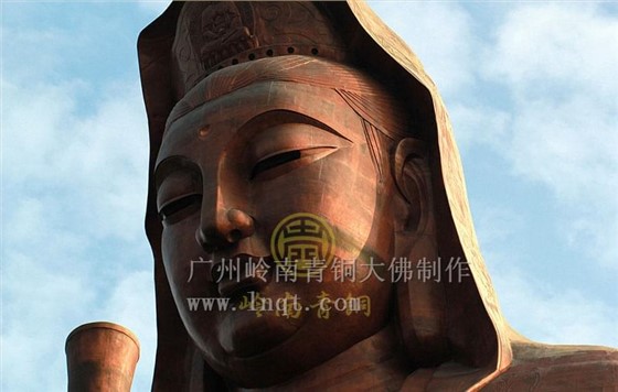 觀音大型銅佛像