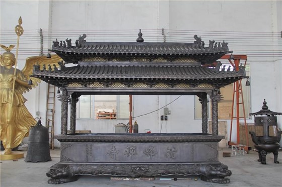 雙層蓋長(zhǎng)方香爐2