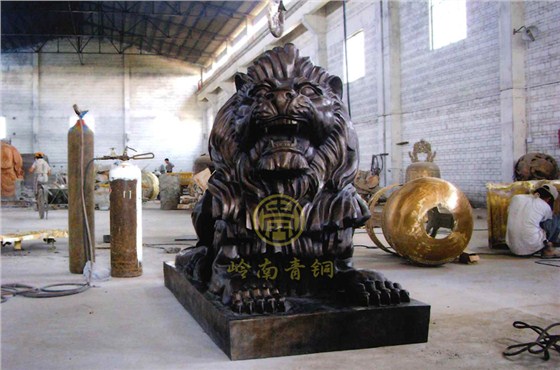 中國人民銀行內(nèi)蒙古分行銅獅工程