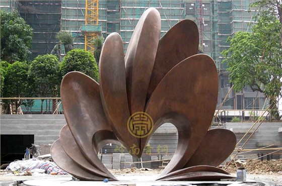 廣東省清遠(yuǎn)恒福曦園《流光溢彩》銅雕塑工程