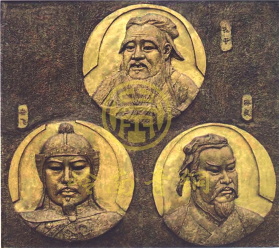 深圳名人鑄銅浮雕