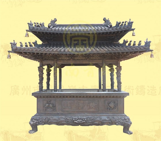（精品）雙層蓋長方香爐5高3.3米，寬1.3米，長2.8米