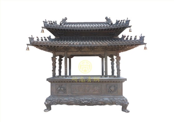 現(xiàn)貨：雙層蓋長方香爐（高3.3米，長2.8米，寬1.3米）