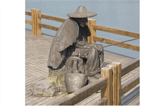 現(xiàn)貨：老人釣魚(yú)