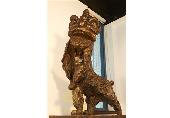 醒獅組雕