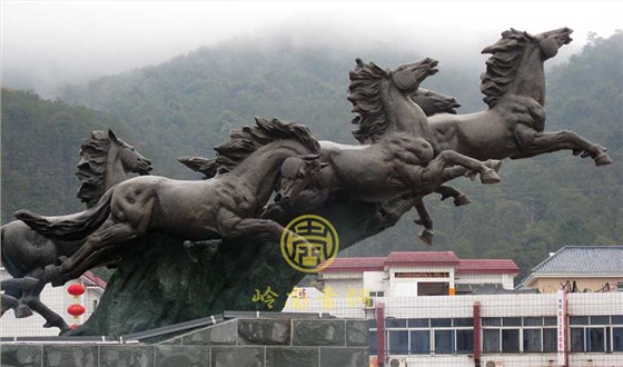 韶關(guān)仁化《騰飛》城市雕塑工程