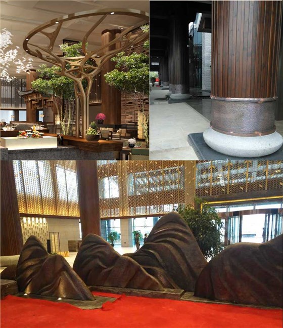 銅山銅樹景觀雕塑