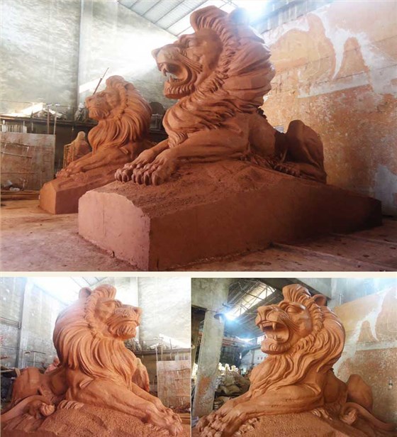 銅獅子