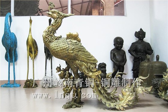 銅像鳳凰1