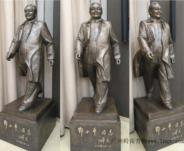 偉人鄧小平全身銅像