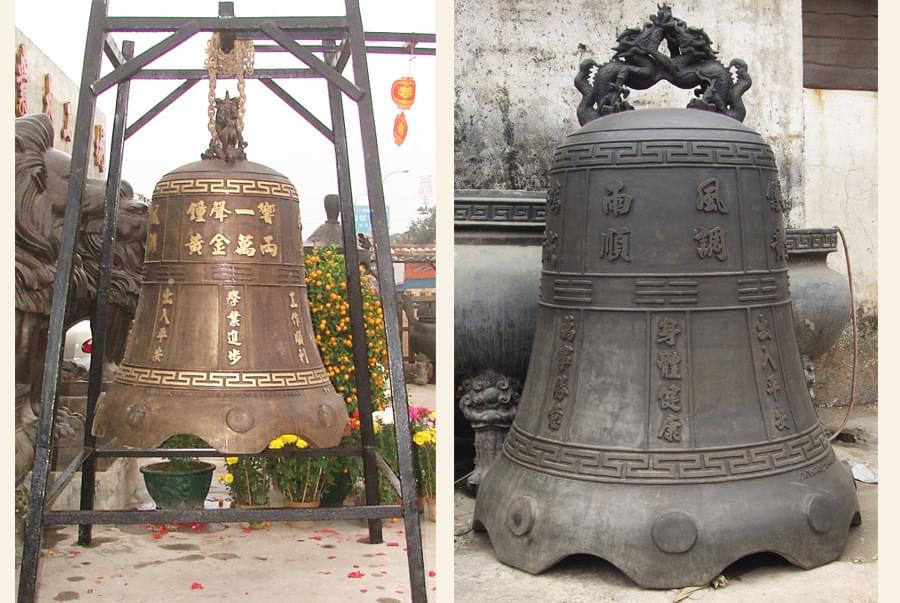 廣州白云山旅游景點(diǎn)青銅鐘